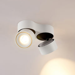 Plafondlamp – Verstelbare Dubbele Spot – Moderne Stijl, Perfect voor Diverse Ruimtes
