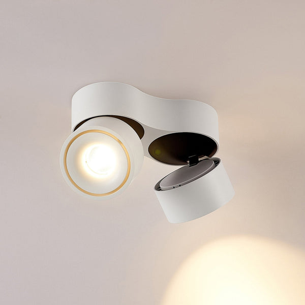 Plafondlamp – Verstelbare Dubbele Spot – Moderne Stijl, Perfect voor Diverse Ruimtes