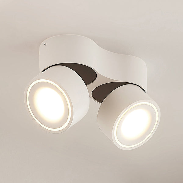 Plafondlamp – Verstelbare Dubbele Spot – Moderne Stijl, Perfect voor Diverse Ruimtes