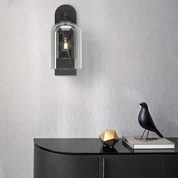Wandlamp – Scandinavisch Design – Glas, Modern, Elegante Thuisverlichting