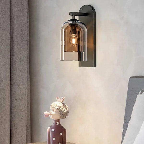 Wandlamp – Scandinavisch Design – Glas, Modern, Elegante Thuisverlichting