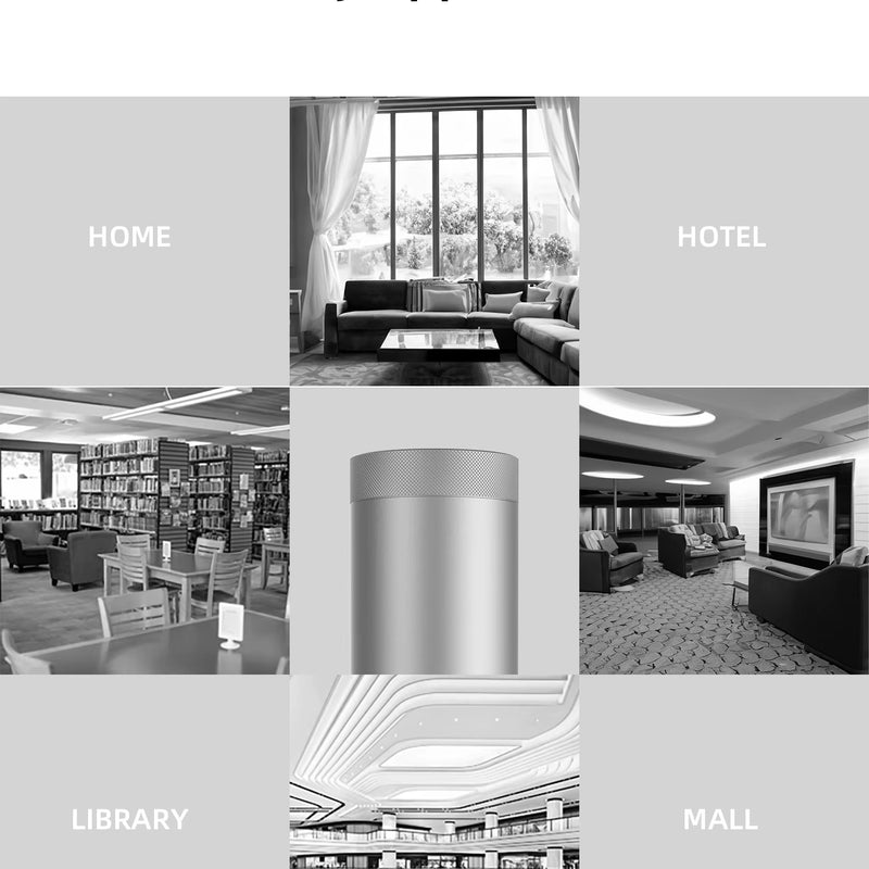 Tall Floor Aroma Diffuser M-090L | 120ml | Bluetooth & Remote Control