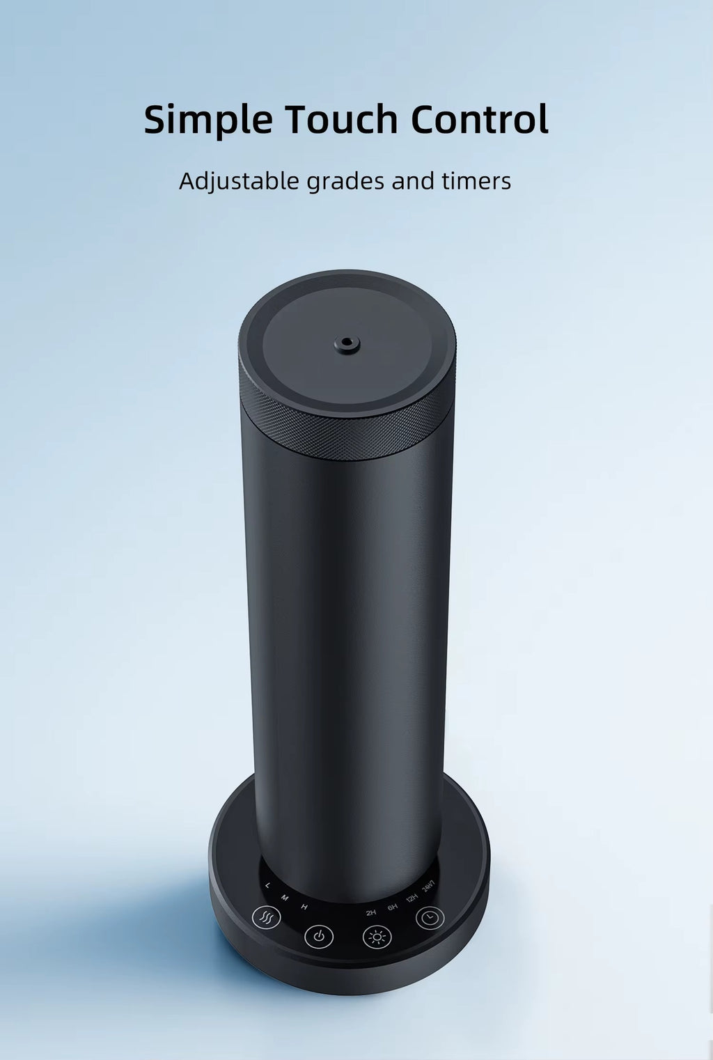 Tall Floor Aroma Diffuser M-090L | 120ml | Bluetooth & Remote Control