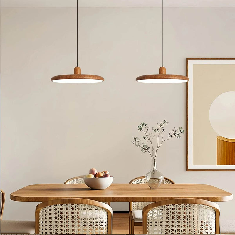 Houten Hanglamp – Modern design – Geschikt voor binnengebruik, energiezuinig