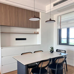Houten Hanglamp – Modern design – Geschikt voor binnengebruik, energiezuinig