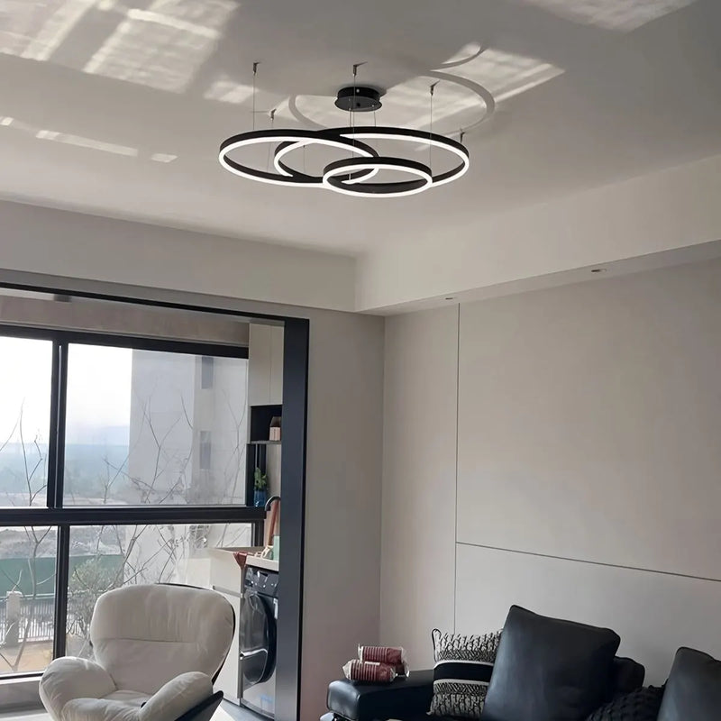 Gelaagde Ringvorm Hanglamp – Modern ontwerp – Geschikt voor diverse interieurstijlen
