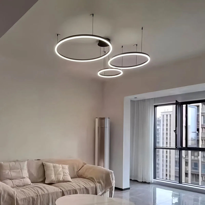 Gelaagde Ringvorm Hanglamp – Modern ontwerp – Geschikt voor diverse interieurstijlen
