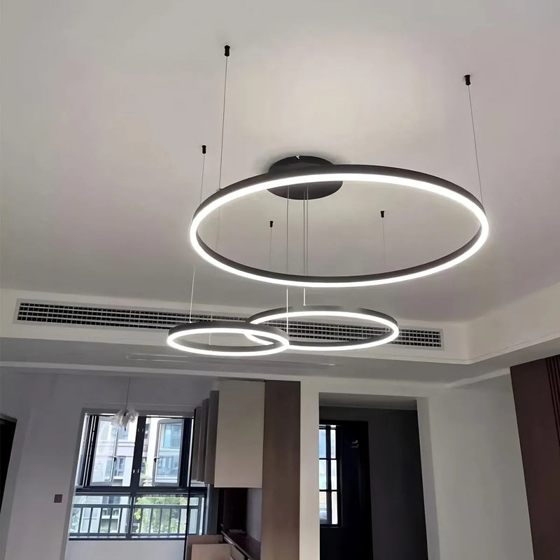 Gelaagde Ringvorm Hanglamp – Modern ontwerp – Geschikt voor diverse interieurstijlen