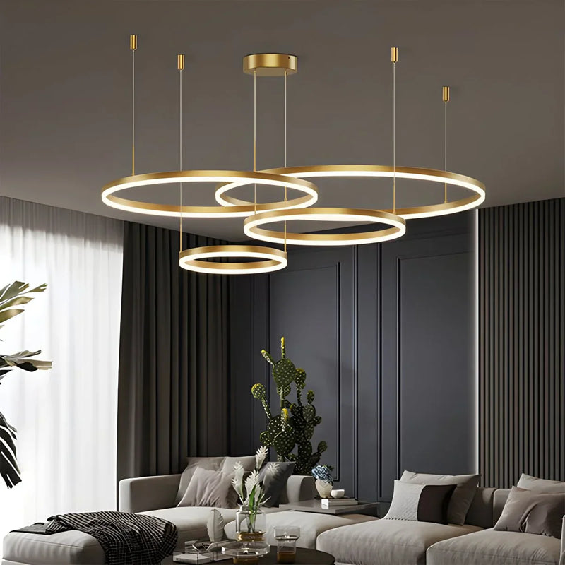 Gelaagde Ringvorm Hanglamp – Modern ontwerp – Geschikt voor diverse interieurstijlen