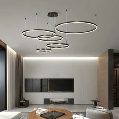 Gelaagde Ringvorm Hanglamp – Modern ontwerp – Geschikt voor diverse interieurstijlen