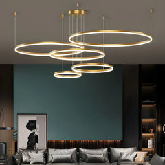 Gelaagde Ringvorm Hanglamp – Modern ontwerp – Geschikt voor diverse interieurstijlen
