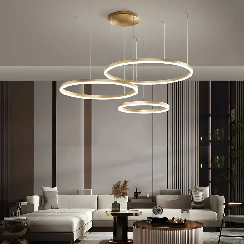Gelaagde Ringvorm Hanglamp – Modern ontwerp – Geschikt voor diverse interieurstijlen