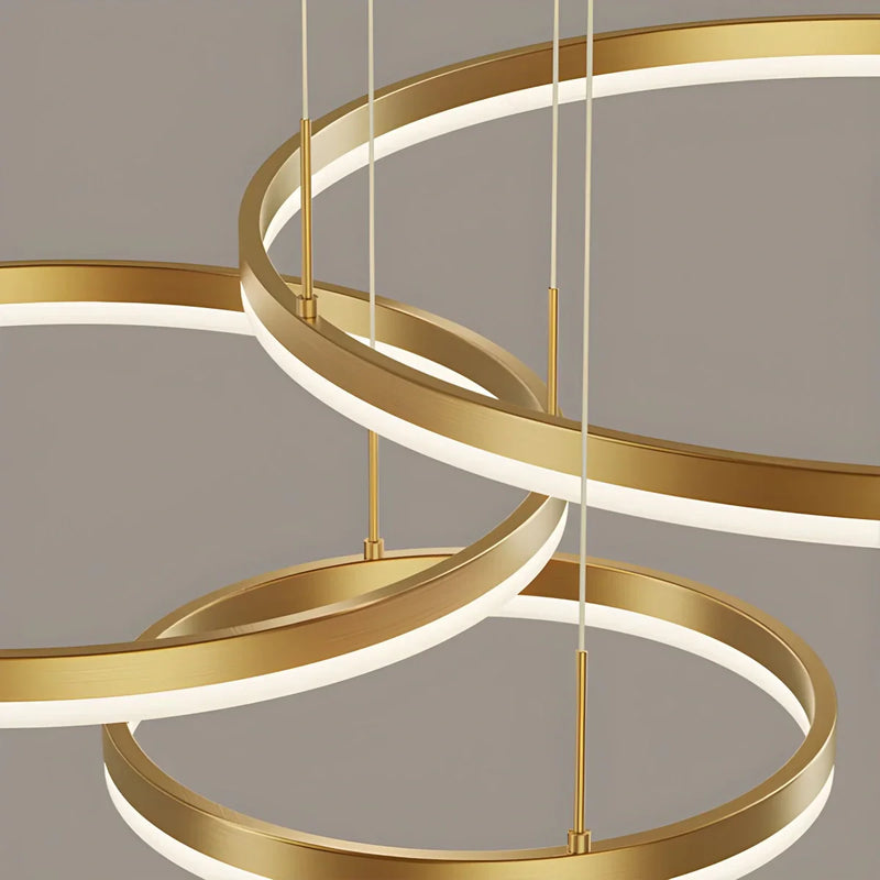 Gelaagde Ringvorm Hanglamp – Modern ontwerp – Geschikt voor diverse interieurstijlen