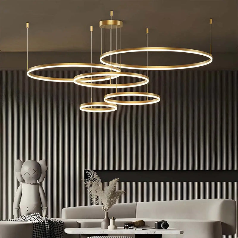 Gelaagde Ringvorm Hanglamp – Modern ontwerp – Geschikt voor diverse interieurstijlen