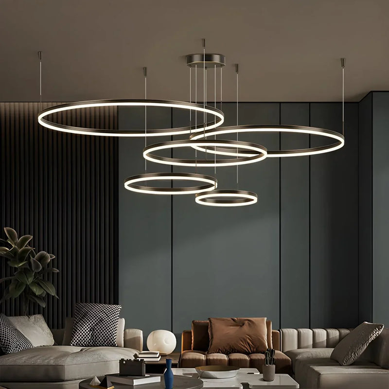 Gelaagde Ringvorm Hanglamp – Modern ontwerp – Geschikt voor diverse interieurstijlen