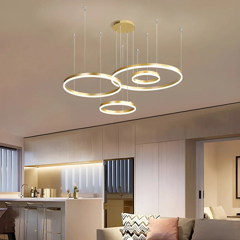 Gelaagde Ringvorm Hanglamp – Modern ontwerp – Geschikt voor diverse interieurstijlen