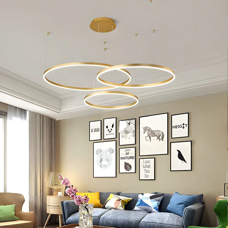 Gelaagde Ringvorm Hanglamp – Modern ontwerp – Geschikt voor diverse interieurstijlen