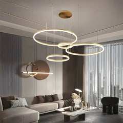 Gelaagde Ringvorm Hanglamp – Modern ontwerp – Geschikt voor diverse interieurstijlen