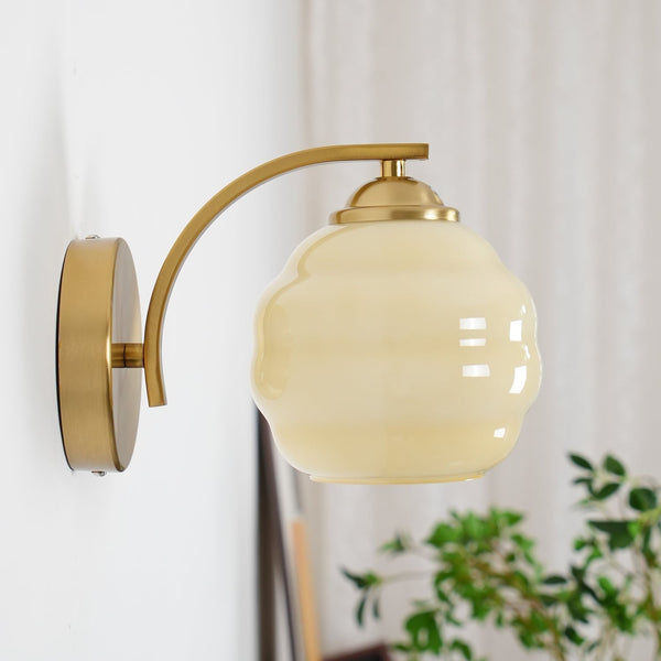 Wandlamp – Vintage Glas Design – Elegante Huisverlichting voor sfeervolle ruimtes