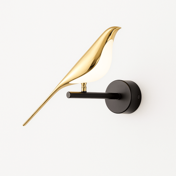 Moderne Wandlamp – Elegante Vogelvorm – Designverlichting voor binnen