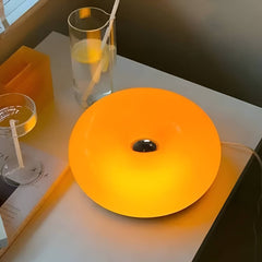 Decoratieve Glazen Tafellamp – Bauhaus Donut Lamp – Geschikt voor Binnengebruik