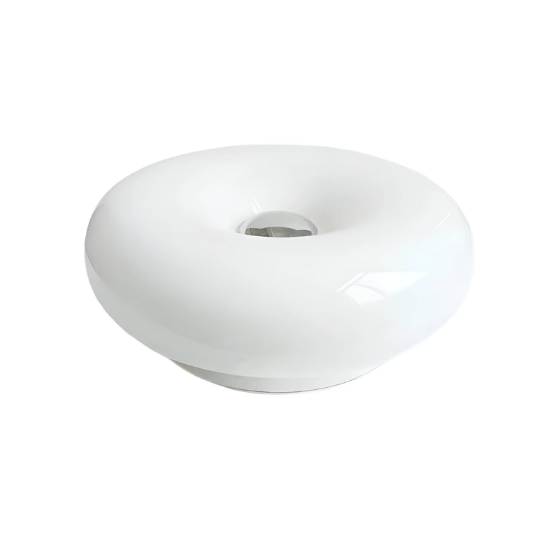 Decoratieve Glazen Tafellamp – Bauhaus Donut Lamp – Geschikt voor Binnengebruik