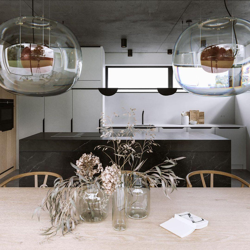 Hanglamp – Orbvormig ontwerp – Geschikt voor diverse interieurstijlen | E27 fitting, energiezuinig
