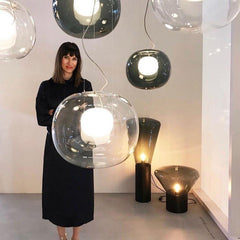 Hanglamp – Orbvormig ontwerp – Geschikt voor diverse interieurstijlen | E27 fitting, energiezuinig