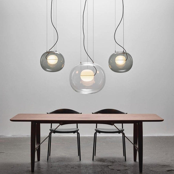 Hanglamp – Orbvormig ontwerp – Geschikt voor diverse interieurstijlen | E27 fitting, energiezuinig