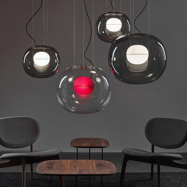Hanglamp – Orbvormig ontwerp – Geschikt voor diverse interieurstijlen | E27 fitting, energiezuinig