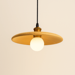 Hanglamp – Houten ontwerp – Verlichting in natuurlijke stijl