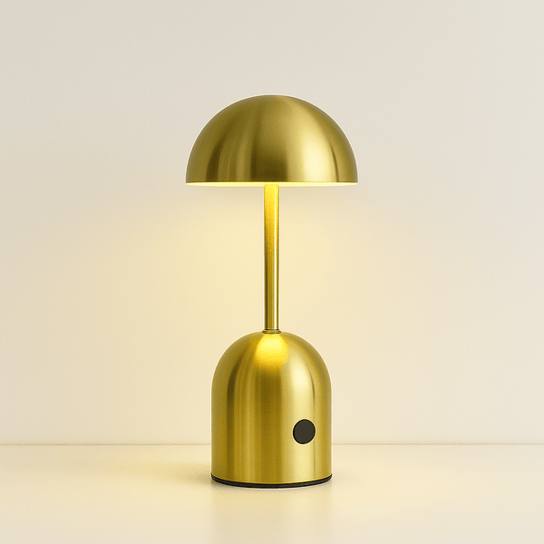 Tafellamp – Metalen koepelontwerp – LED-verlichting, moderne accentverlichting