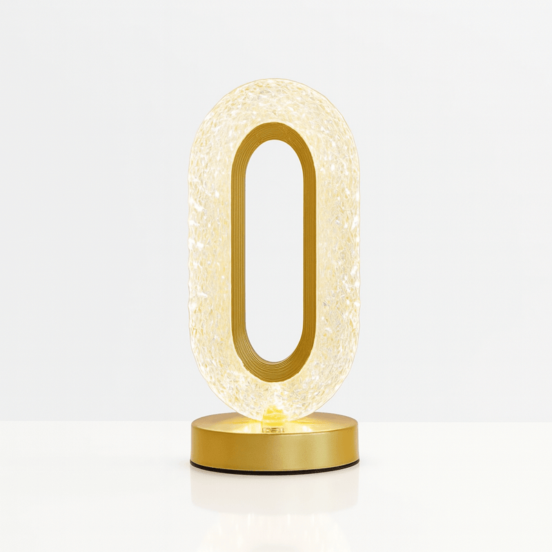 Tafellamp – Touchbediening – Gouden afwerking, modern design