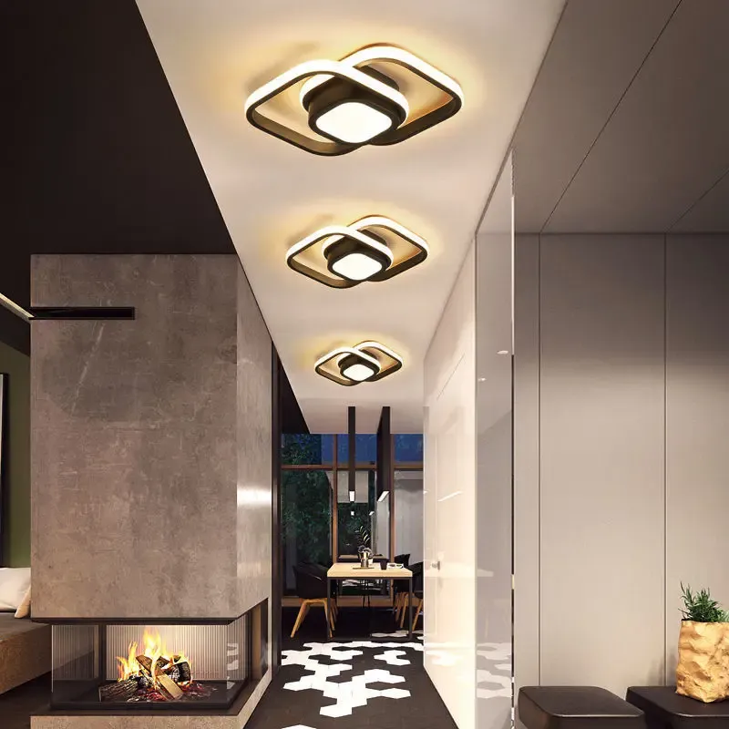 Plafondlamp – Dubbele LED-ring – Minimalistisch ontwerp, moderne verlichtingsoplossing