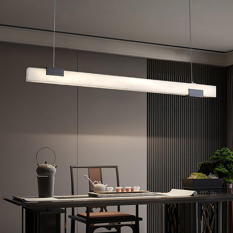 Hanglamp – Elegante verlichting – Alabaster materiaal, geschikt voor diverse interieurstijlen