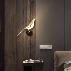Moderne Wandlamp – Elegante Vogelvorm – Designverlichting voor binnen