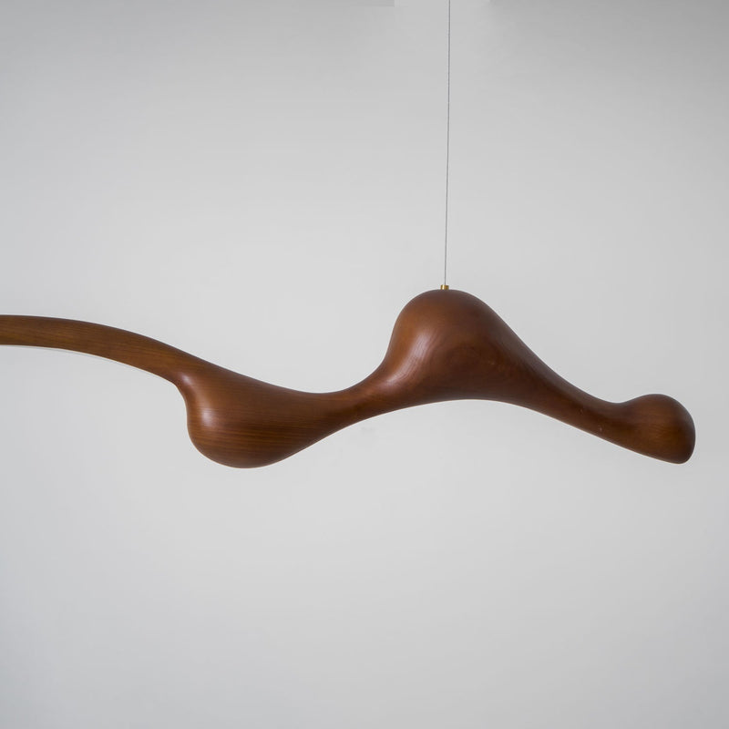 Houten Hanglamp – Modern design – Geschikt voor diverse ruimtes, duurzaam materiaal
