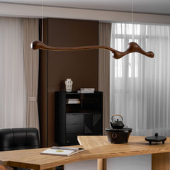 Houten Hanglamp – Modern design – Geschikt voor diverse ruimtes, duurzaam materiaal