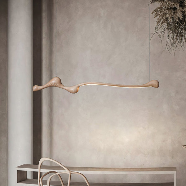Houten Hanglamp – Modern design – Geschikt voor diverse ruimtes, duurzaam materiaal