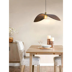 Hanglamp – Gebogen houtdesign – Geschikt voor diverse interieurstijlen