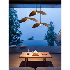 Hanglamp – Gebogen houtdesign – Geschikt voor diverse interieurstijlen