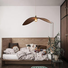 Hanglamp – Gebogen houtdesign – Geschikt voor diverse interieurstijlen
