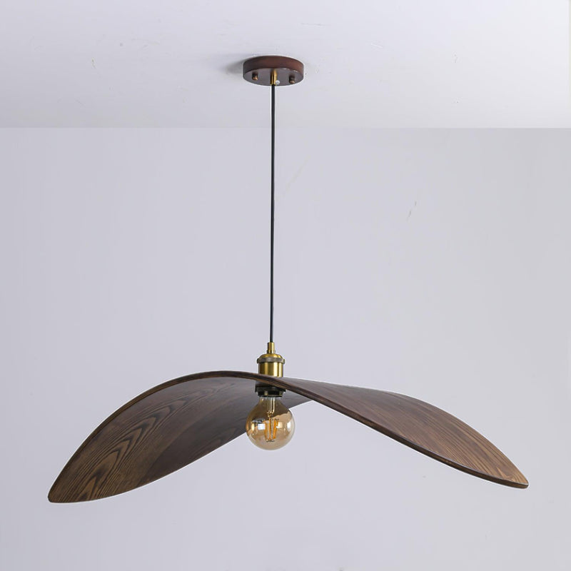 Hanglamp – Gebogen houtdesign – Geschikt voor diverse interieurstijlen