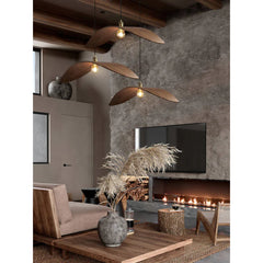Hanglamp – Gebogen houtdesign – Geschikt voor diverse interieurstijlen