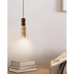 Hanglamp – Modern design – Travertijn materiaal, geschikt voor diverse interieurstijlen