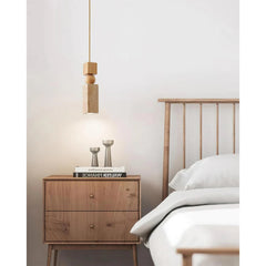 Hanglamp – Modern design – Travertijn materiaal, geschikt voor diverse interieurstijlen