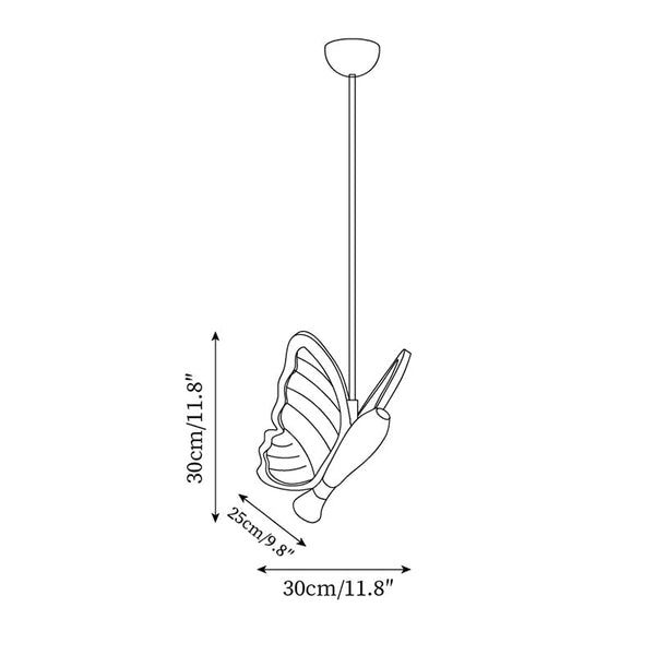 Hanglamp – Decoratieve vlinderontwerpen – Geschikt voor diverse interieurstijlen