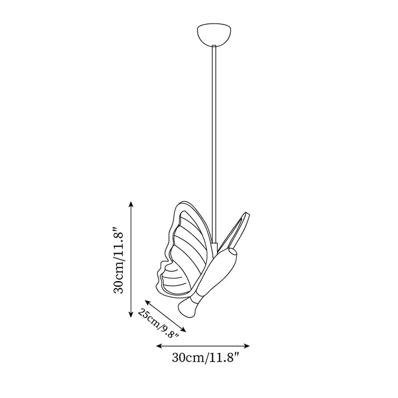 Hanglamp – Decoratieve vlinderontwerpen – Geschikt voor diverse interieurstijlen