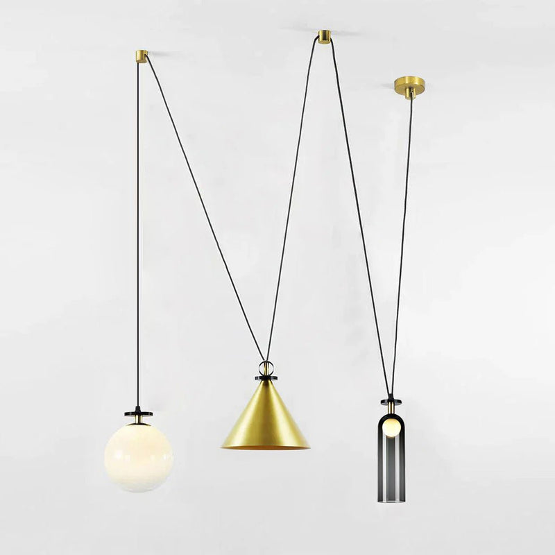 Geometrische Hanglamp – Modern design – Geschikt voor diverse interieurstijlen