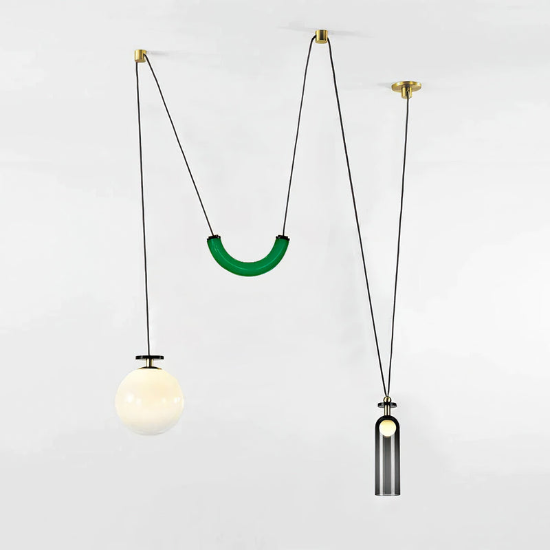 Geometrische Hanglamp – Modern design – Geschikt voor diverse interieurstijlen